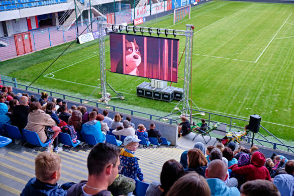 Letnie Kino Plenerowe na Stadionie Miejskim (Fot. M.Buksa/UM Gliwice)